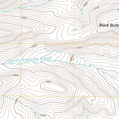 Amelong Creek, MT (2011, 24000-Scale) Preview 2