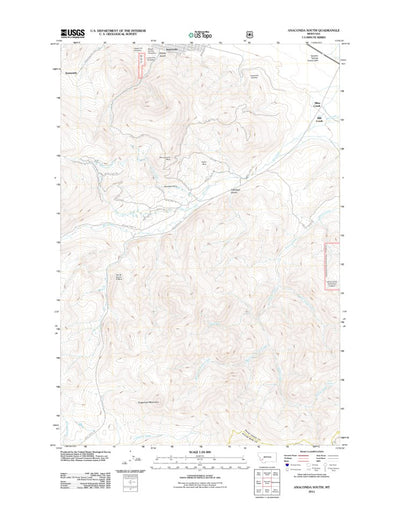 Anaconda South, MT (2011, 24000-Scale) Preview 1