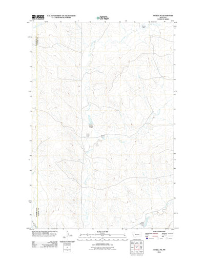 Angela NE, MT (2011, 24000-Scale) Preview 1