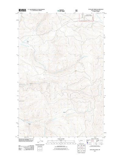 Antelope Creek, MT (2011, 24000-Scale) Preview 1