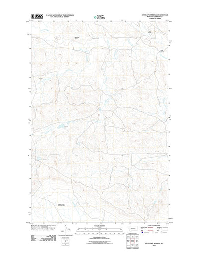 Antelope Springs, MT (2011, 24000-Scale) Preview 1