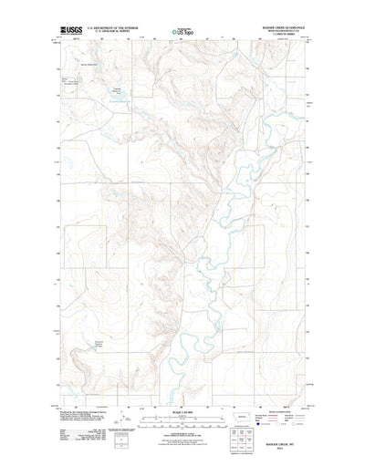 Badger Creek, MT (2011, 24000-Scale) Preview 1