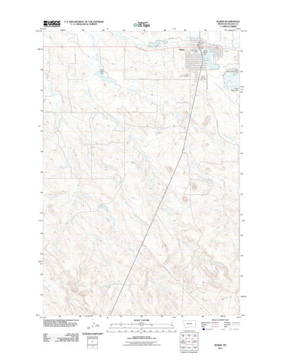 Baker, MT (2011, 24000-Scale) Preview 1