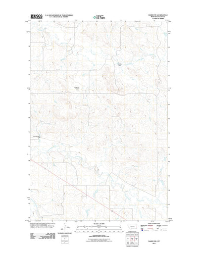 Baker NW, MT (2011, 24000-Scale) Preview 1