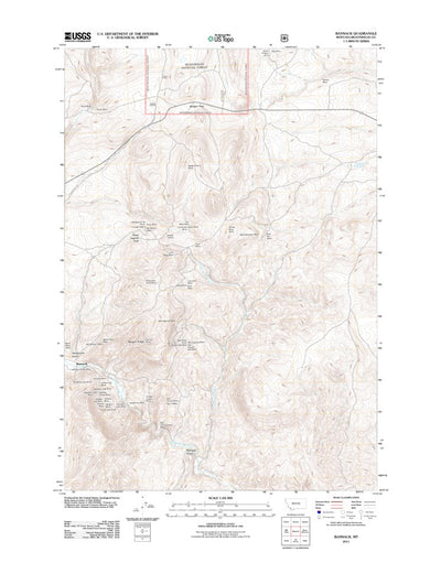 Bannack, MT (2011, 24000-Scale) Preview 1