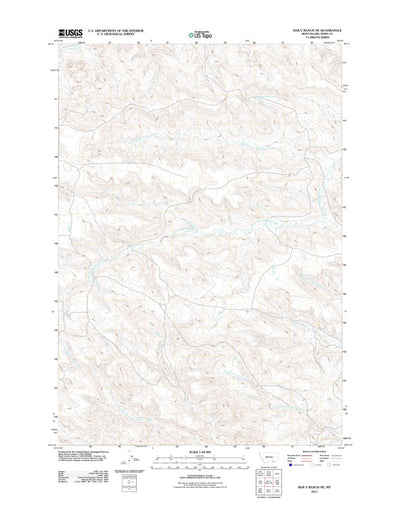 Bar V Ranch NE, MT (2011, 24000-Scale) Preview 1
