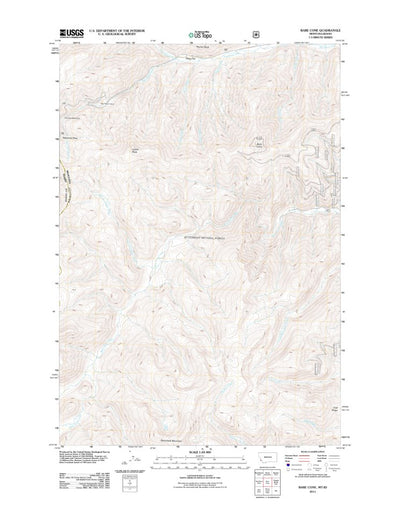 Bare Cone, MT-ID (2011, 24000-Scale) Preview 1
