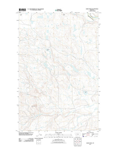 Barr Creek, MT (2011, 24000-Scale) Preview 1