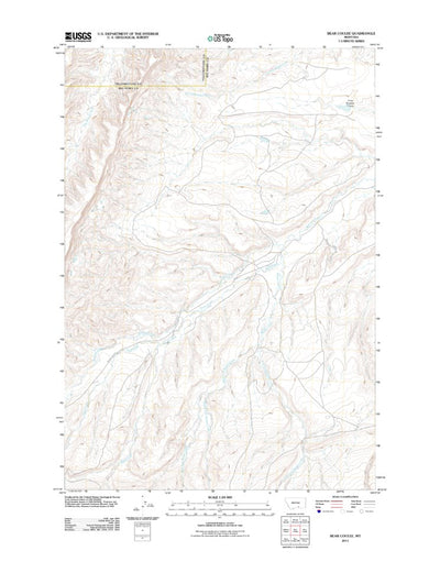 Bear Coulee, MT (2011, 24000-Scale) Preview 1