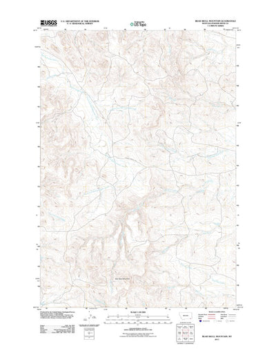 Bear Skull Mountain, MT (2011, 24000-Scale) Preview 1