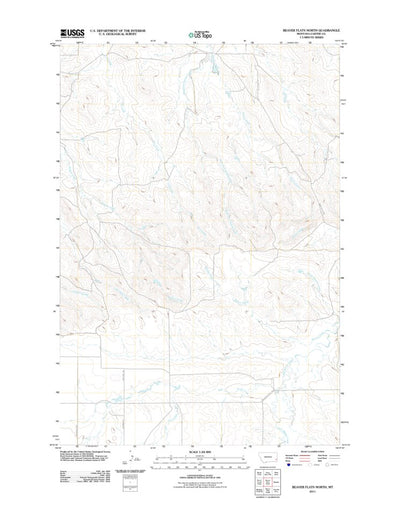Beaver Flats North, MT (2011, 24000-Scale) Preview 1