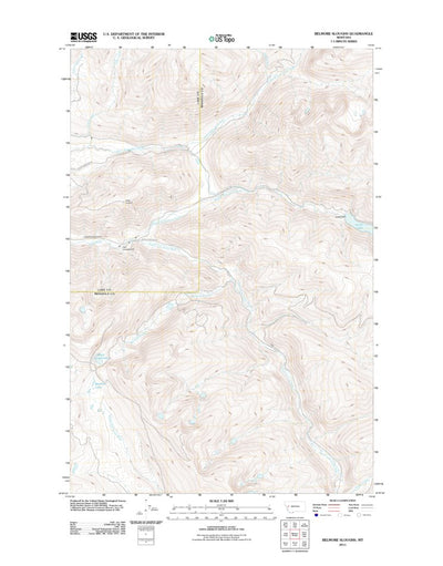 Belmore Sloughs, MT (2011, 24000-Scale) Preview 1