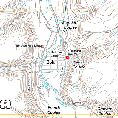 Belt, MT (2011, 24000-Scale) Preview 3