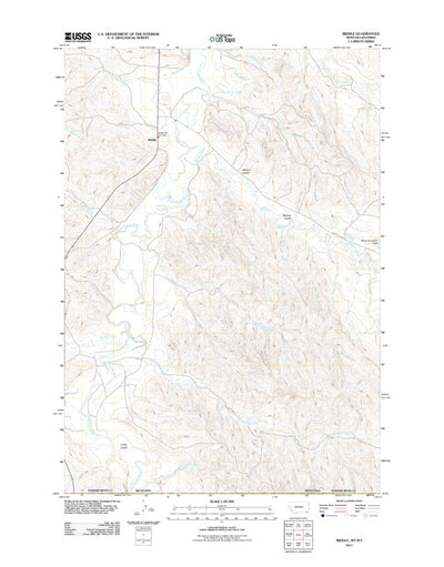 Biddle, MT-WY (2011, 24000-Scale) Preview 1