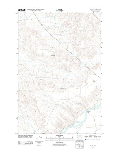 Big Hill, MT (2011, 24000-Scale) Preview 1