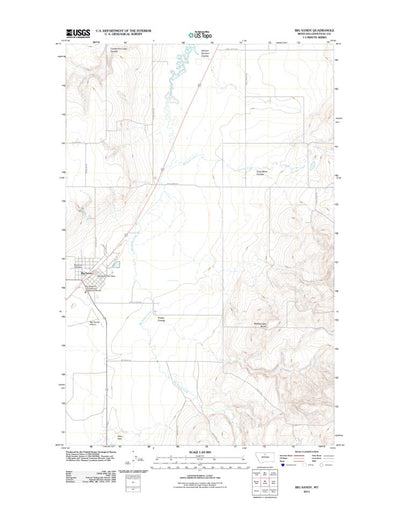 Big Sandy, MT (2011, 24000-Scale) Preview 1