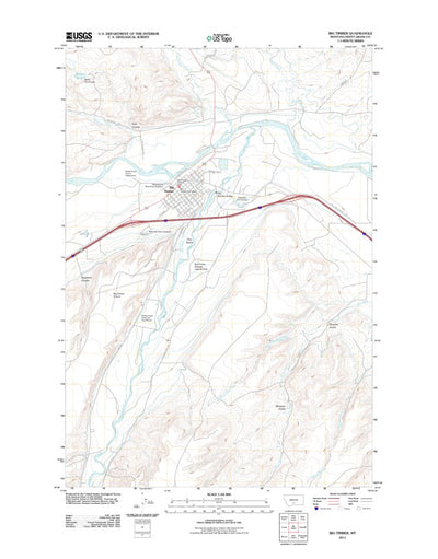 Big Timber, MT (2011, 24000-Scale) Preview 1