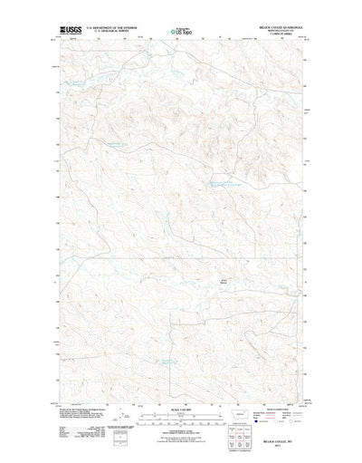 Billick Coulee, MT (2011, 24000-Scale) Preview 1