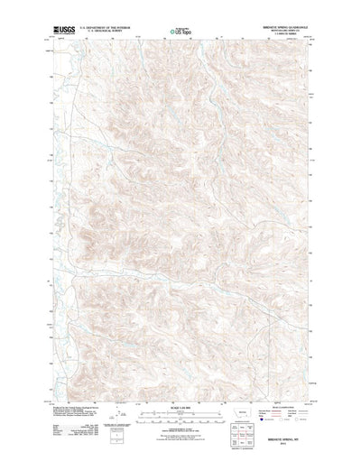 Birdseye Spring, MT (2011, 24000-Scale) Preview 1