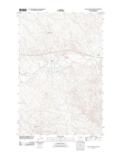 Black John Coulee, MT (2011, 24000-Scale) Preview 1