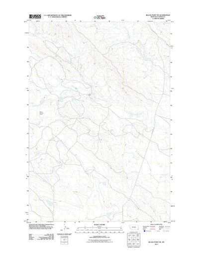 Black Point NE, MT (2011, 24000-Scale) Preview 1
