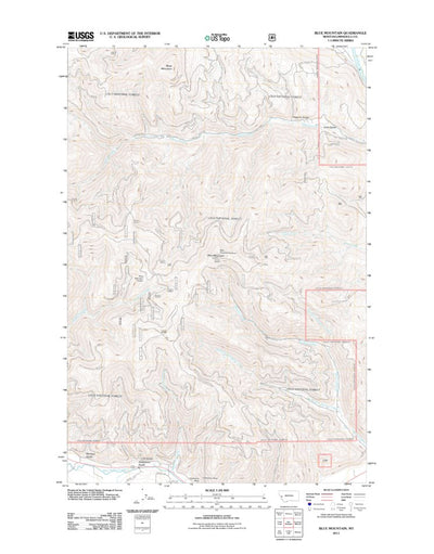 Blue Mountain, MT (2011, 24000-Scale) Preview 1