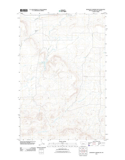 Bowmans Corners NW, MT (2011, 24000-Scale) Preview 1