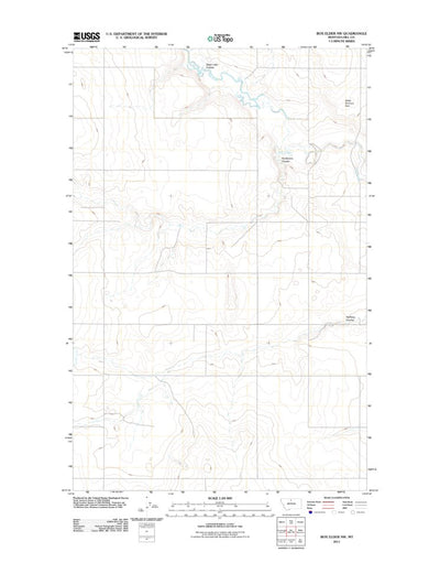 Box Elder NW, MT (2011, 24000-Scale) Preview 1