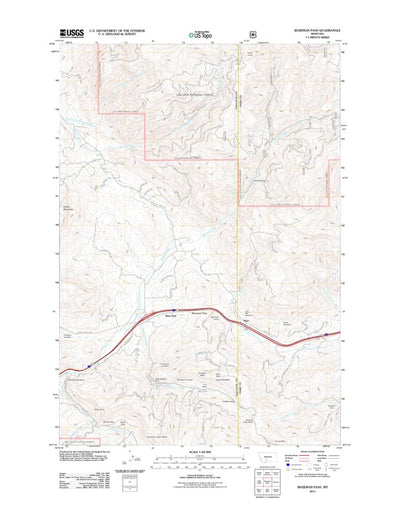 Bozeman Pass, MT (2011, 24000-Scale) Preview 1