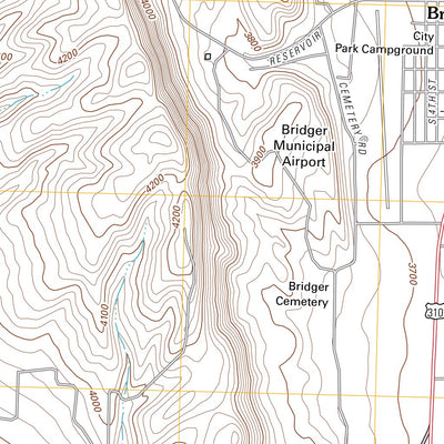 Bridger, MT (2011, 24000-Scale) Preview 3