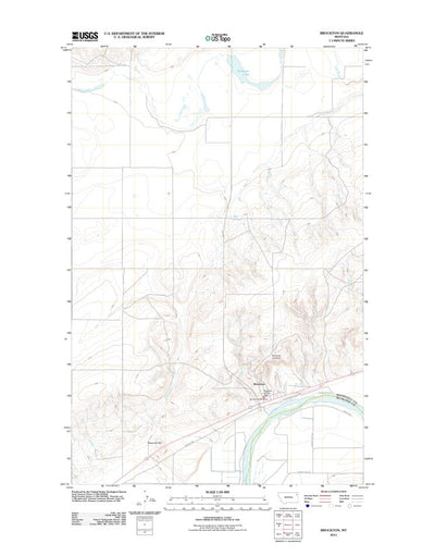 Brockton, MT (2011, 24000-Scale) Preview 1