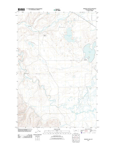 Browns Lake, MT (2011, 24000-Scale) Preview 1