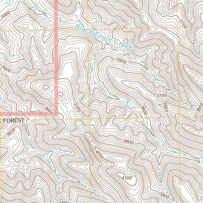 Browns Mountain, MT (2011, 24000-Scale) Preview 3