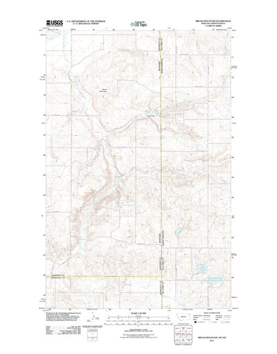 Brush Mountain, MT-ND (2011, 24000-Scale) Preview 1
