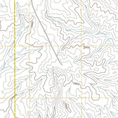 Buffalo Creek NE, MT (2011, 24000-Scale) Preview 3