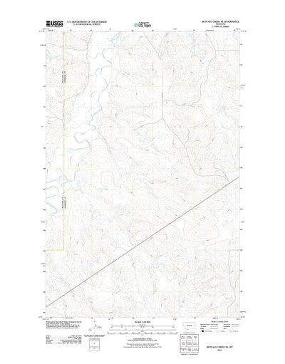 Buffalo Creek SE, MT (2011, 24000-Scale) Preview 1