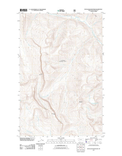 Bungalow Mountain, MT (2011, 24000-Scale) Preview 1