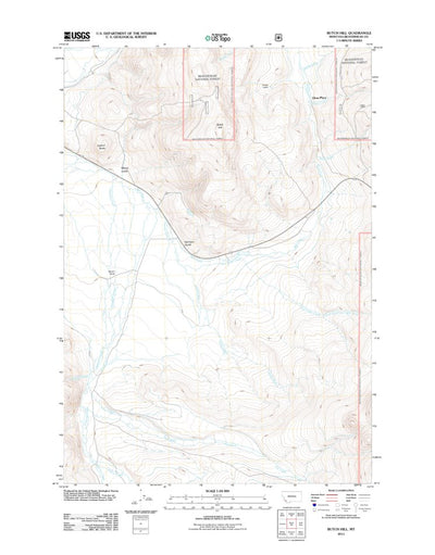Butch Hill, MT (2011, 24000-Scale) Preview 1
