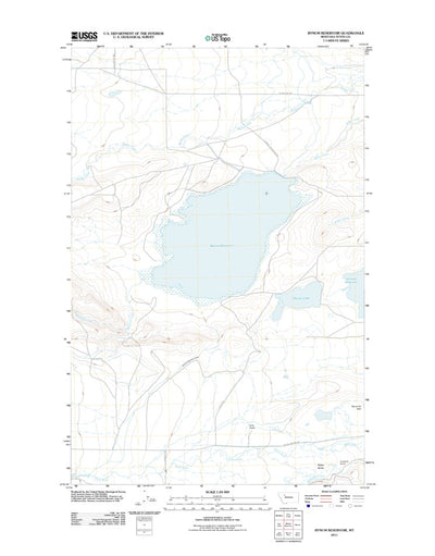 Bynum Reservoir, MT (2011, 24000-Scale) Preview 1