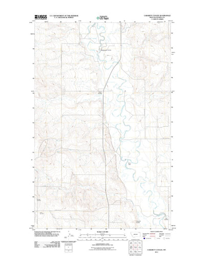 Cabarett Coulee, MT (2011, 24000-Scale) Preview 1