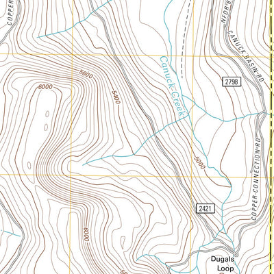 Canuck Peak, MT-ID (2011, 24000-Scale) Preview 2