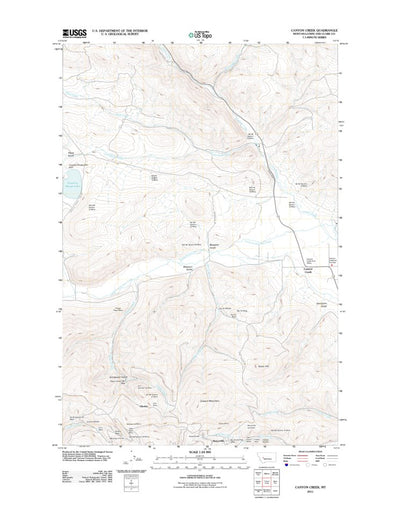 Canyon Creek, MT (2011, 24000-Scale) Preview 1