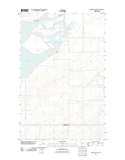 Capeneys Lake, MT (2011, 24000-Scale) Preview 1