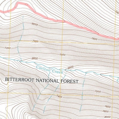 Carlton Lake, MT (2011, 24000-Scale) Preview 2
