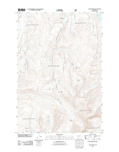 Carpp Ridge, MT (2011, 24000-Scale) Preview 1