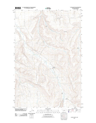 Castle Butte, MT (2011, 24000-Scale) Preview 1