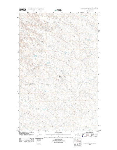 Christmas Reservoir, MT (2011, 24000-Scale) Preview 1