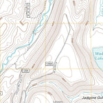 Cliff Lake, MT (2011, 24000-Scale) Preview 3
