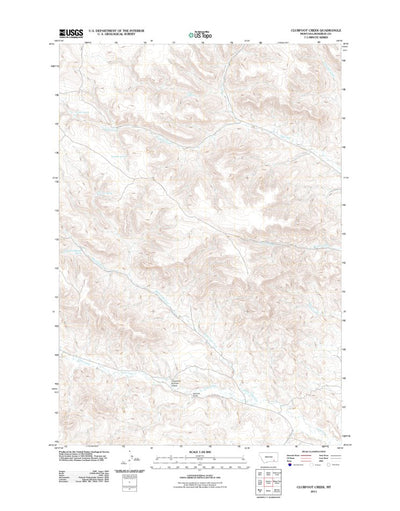 Clubfoot Creek, MT (2011, 24000-Scale) Preview 1