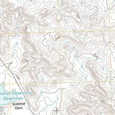 Collins Reservoir, MT (2011, 24000-Scale) Preview 3